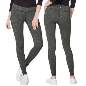 Lululemon Wunder Under Low-Rise Tight 28" Heathered Herringbone